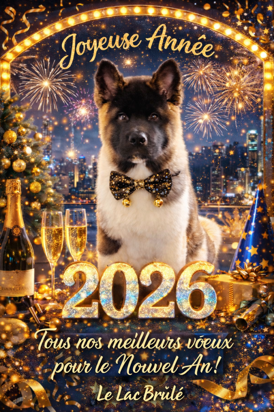 du Lac Brûlé - Meilleurs voeux 2026